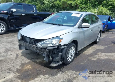 2017 Nissan Sentra Sv из США, поврежденный, VIN 3N1AB7AP6HY203837